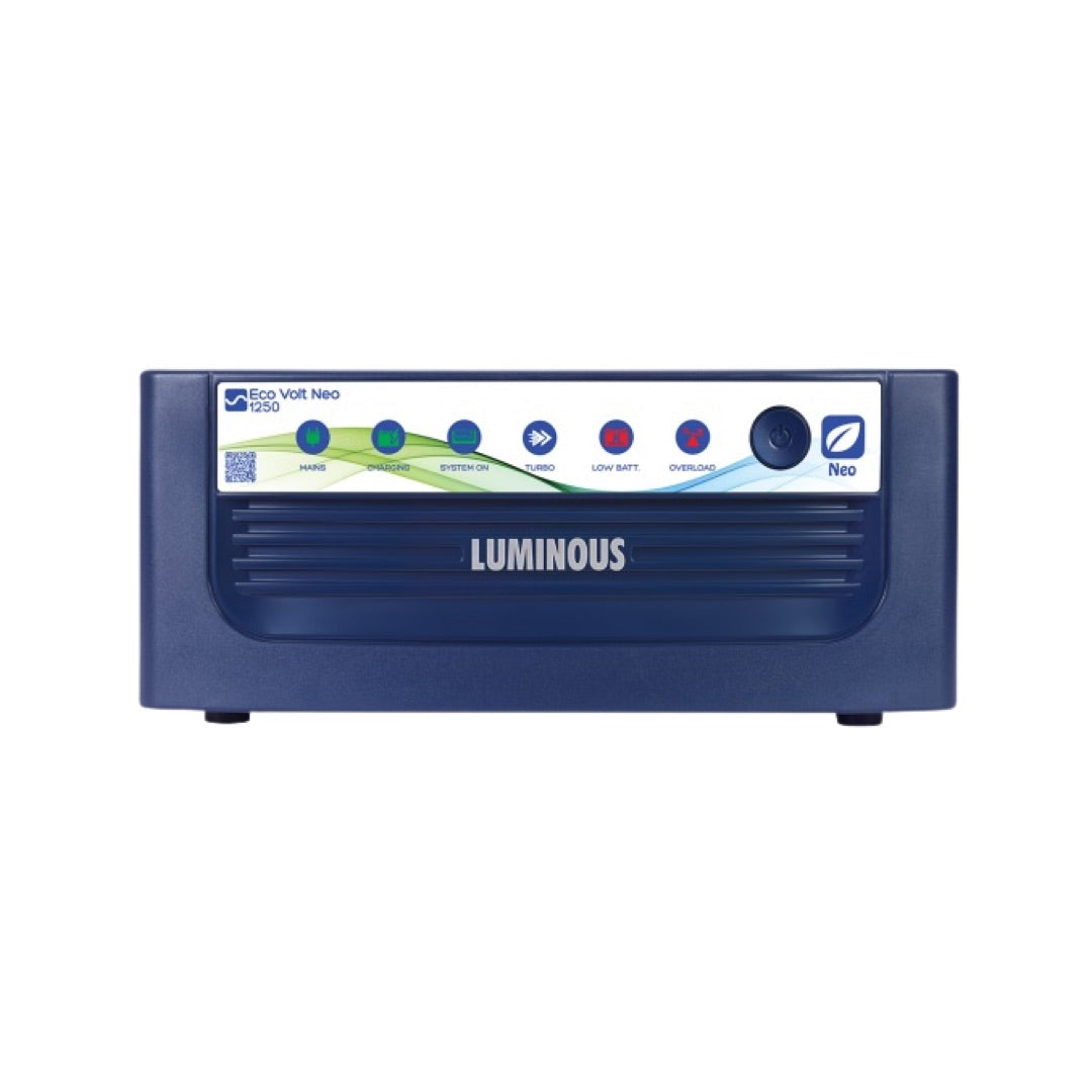 Luminous ECO VOLT NEO 1250 Home Inverter-UPS and Battery ECO18000 150Ah