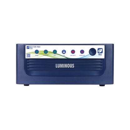 Luminous ECO VOLT NEO 750 Home Inverter-UPS and Battery ILST10036 80Ah