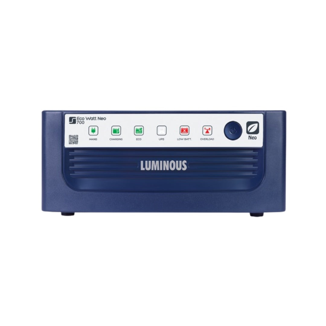 Luminous ECO WATT NEO 700 Home Inverter-UPS and Battery ILST8036 60Ah